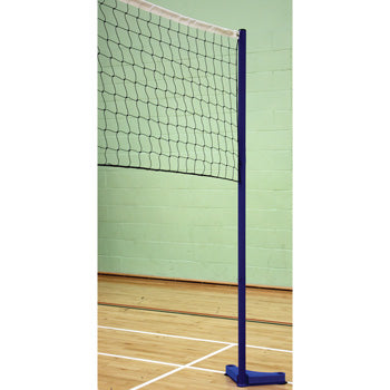 FLOOR FIXED VOLLEYBALL POSTS INCLUDING NET, Pair