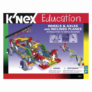 K'NEX, Intro to Wheels/Axles and Inclined Planes, Age 8+, Set