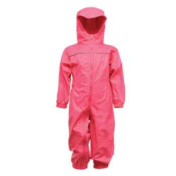 CHILD'S WATERPROOF RAINSUIT, Pink, Pink, 3-4 years, Each