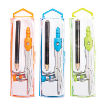 COMPASS REQUIRING A PENCIL, Metal, Pack of 20