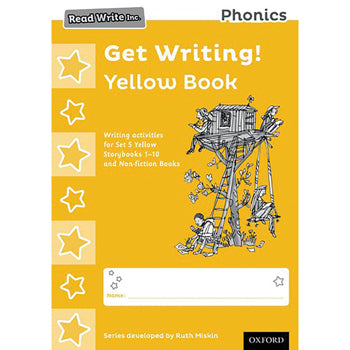 WRITING SKILLS, Get Writing!, Set 5 Yellow, Pack of 10