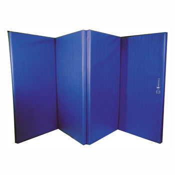 FOLDING GYM MAT, 2430 x 1210 x 50mm, Green, Each