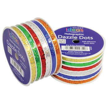 SEQUINS, Dazzle Dots, Pack of 6