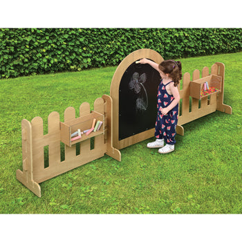 DURAPLAY OUTDOOR RANGE, Blackboard/Mirror Panel & Fence Set, Continued, Set