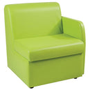 MODULAR FABRIC SEATING, JUNIOR, Left Arm, Blizzard