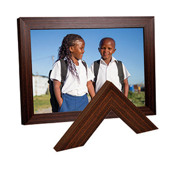 PICTURE FRAMES, SATIN, Dark Wood, A1, Each
