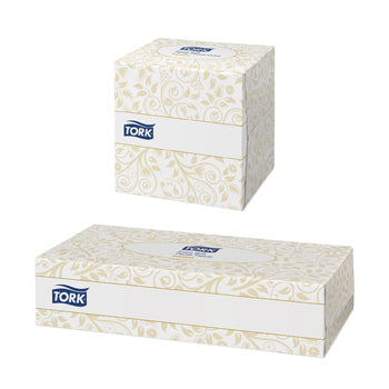 TORK EXTRA SOFT FACIAL TISSUES, Extra Soft Facial Tissues, Rectangular Box, Box of 150 Tissues