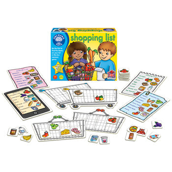 GAMES, FUN LEARNING, SHOPPING LIST GAME, Age 3-7, Each