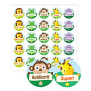 SCENTED STICKERS, Berry, Pack of 75