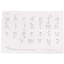 WRITE 'N' WIPE BOARDS, Letter Formation - Rigid, A4, Pack of 5