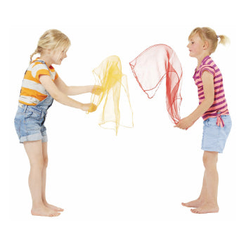 PHYSICAL AND MOTOR SKILLS DEVELOPMENT, GONGE, MAGIC SCARVES, Age 3+, Pack of 12