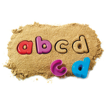 SAND MOULDS SETS, Alphabet Lower Case, Age 3+, Set of 26