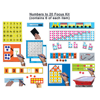 MATHS FOCUS KITS, Numbers to 20, Kit