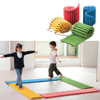 PHYSICAL AND MOTOR SKILLS DEVELOPMENT, Rung Ways, Set of 4