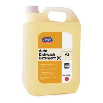 AUTO DISHWASHING, A2 Auto Dishwash Detergent, JEYES Professional, Case of 2 x 5 litres