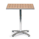 NO-WOOD CAFE FURNITURE, PEDESTAL TABLE, Square, 700 x 700 x 720mm height
