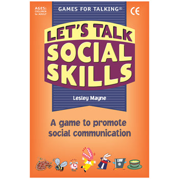 GAMES, LET'S TALK SOCIAL SKILLS, Age 7+, Set of  80