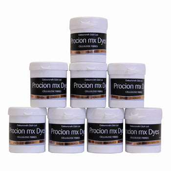 FABRIC CRAFT DYE, Concentrated Procion Dyes, Black, 50g