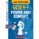 GCSE GRADES 9-1 STUDY GUIDES, Power & Conflict Poetry Anthology, AQA English Literature, Each
