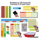 MATHS FOCUS KITS, Numbers to 100, Kit