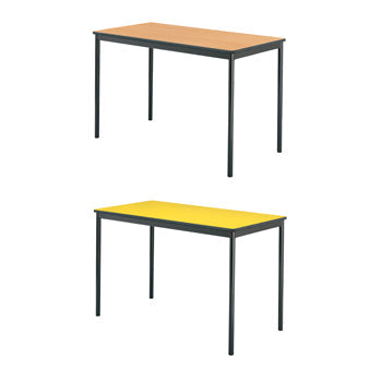 FULLY WELDED FRAME, RECTANGULAR, 1100 x 550mm, Sizemark 1 - 460mm height, Red