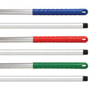 HANDLE FOR BROOMS AND MOPS, Aluminium, Green, Each