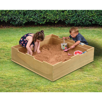 DURAPLAY OUTDOOR RANGE, Sand Pit with Lid, Continued, Set