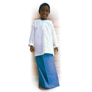 MULTI-ETHNIC DRESSING UP OUTFITS, Boy's Lungi, Each