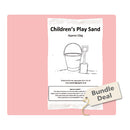 PALLET OF 50 BAGS PLAY SAND, 50 Bags of 15kg