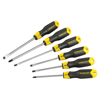 STANLEY SCREWDRIVER SETS, 6 Piece, Set of 6