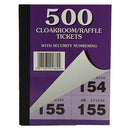 BOOKS, RAFFLE & CLOAKROOM TICKETS, Pack of 12
