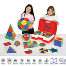POLYDRON, Geometry Set with Teacher's Guide, Age 5-11, Set