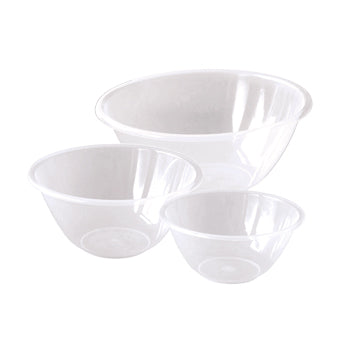 MIXING BOWLS, Polypropylene, 200mm diameter, 2.3 litres, Each