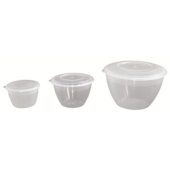 PUDDING BASINS WITH LID, 105mm diameter, 280ml, Each