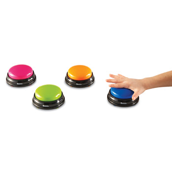 ANSWER BUZZERS, Age 3+, Set of 4