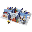 WOODEN TOYS, HEALTH CENTRE PLAY SET, Set
