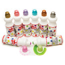 CHUBBIE PAINT MARKERS, Metallic, Pack of 8 x 75ml