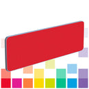 DESK TOP SCREENS, 480mm height, 1400mm width, Havana, Smartbuy