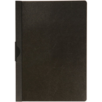 CLIP FOLDERS, Economy, Holds up to 30 Sheets, Red, Box of 25