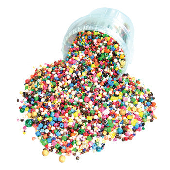 BEADS, Assorted in a Bucket, Bucket of 3kg