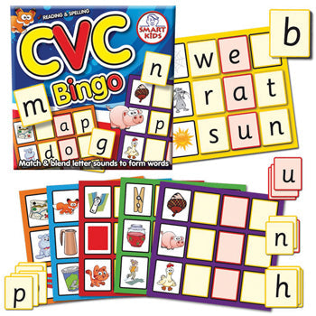 SMART KIDS, CVC BINGO, Phase 2, Each