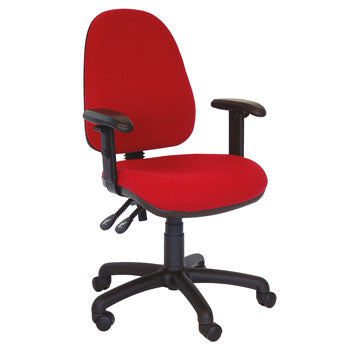 OPERATOR CHAIRS, High Back, With Height Adjustable Arms, Taboo
