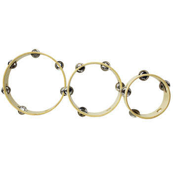 TAMBOURINES, Headless, Set of 3