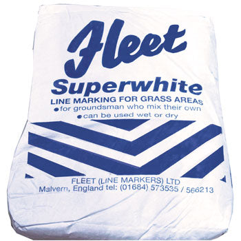 LINE MARKING POWDERS, SPORTS TURF, Superwhite, Pallet of 30 x 25kg