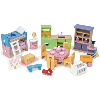 STARTER FURNITURE SET, Age 3+, Set of 32