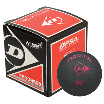 SQUASH BALLS, Dunlop Progress, Box of 12