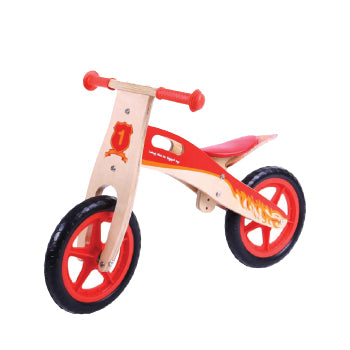 BALANCE/COORDINATION VEHICLES, WOODEN BALANCE BIKE, Age 3+, Each