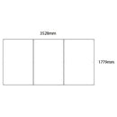 WHITEBOARDS, Whiteboard Wall Panel Kits, 1779 x 1176mm, Pack of 3