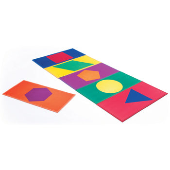 SOFT PLAY, MATS, Colour Shape, Set of 6