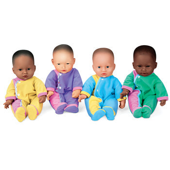 WASHABLE BABY DOLLS, Pack of 4